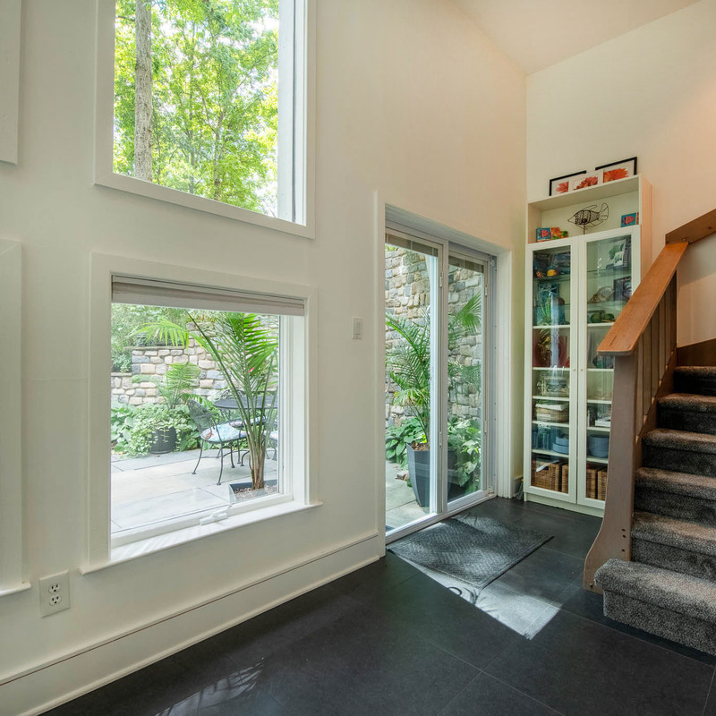 ground  floor and partio access